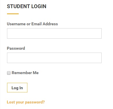 Student Login Widget